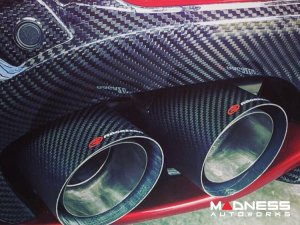 Alfa Romeo Stelvio Performance Exhaust - 2.9L QV - Ragazzon - Evo Line - Axle Back - Dual Exit/ Quad Carbon Tips